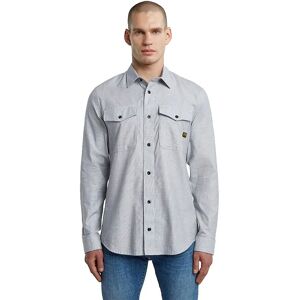 G-star Marine Slim Long Sleeve Shirt Salute / White Oxford XL Men G-star Marine Slim Long Sleeve Shirt Salute / White Oxford XL Men