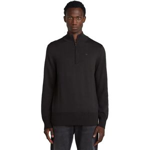 G-star Premium Core Half Zip Sweater Dark Black 2XL Men G-star Premium Core Half Zip Sweater Dark Black 2XL Men