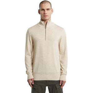 G-star Premium Core Half Zip Sweater Whitebait 2XL Men G-star Premium Core Half Zip Sweater Whitebait 2XL Men