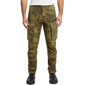 G-star Rovic Zip 3d Regular Tapered Pants Vintage Dust Dark Olive Forest Camo 28 Men G-star Rovic Zip 3d Regular Tapered Pants Vintage Dust Dark Olive Forest Camo 28 Men