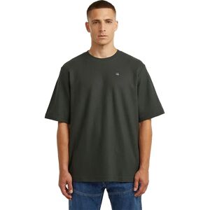 G-star Structured Chest Logo Loose Short Sleeve T-shirt Asfalt 2XL Men G-star Structured Chest Logo Loose Short Sleeve T-shirt Asfalt 2XL Men