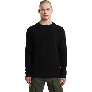 G-star Structure Sweater Dark Black M Men G-star Structure Sweater Dark Black M Men
