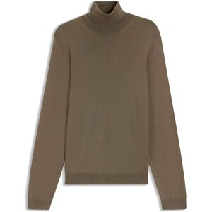 Boss Musso 10241489 High Neck Sweater Open Brown XL Men Boss Musso 10241489 High Neck Sweater Open Brown XL Men