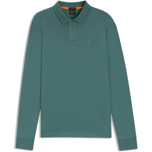 Boss Passerby 10256683 Long Sleeve Polo Open Green XS Men Boss Passerby 10256683 Long Sleeve Polo Open Green XS Men