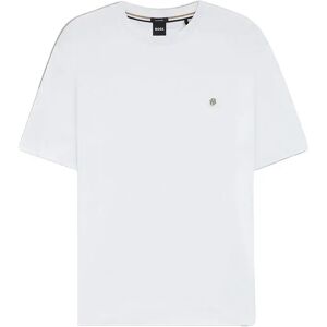 Boss Taut 01 10263030 01 Short Sleeve T-shirt Natural M Men Boss Taut 01 10263030 01 Short Sleeve T-shirt Natural M Men