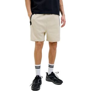 Jack & Jones Gordon Fusion Sweat Shorts Moonbeam / Detail Melange M Men Jack & Jones Gordon Fusion Sweat Shorts Moonbeam / Detail Melange M Men