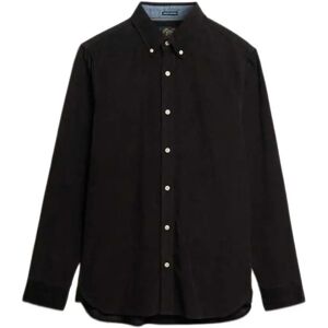 Superdry Classic Needle Cord Long Sleeve Shirt Meteorite Black M Men Superdry Classic Needle Cord Long Sleeve Shirt Meteorite Black M Men