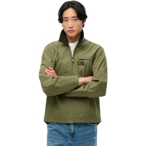 Superdry Cord Collar Ranch Bomber Jacket Dusty Olive Green 2XL Men Superdry Cord Collar Ranch Bomber Jacket Dusty Olive Green 2XL Men