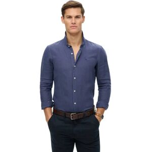 Superdry Sd Embroidered Vacation Linen Long Sleeve Shirt Mariner Navy 2XL Men Superdry Sd Embroidered Vacation Linen Long Sleeve Shirt Mariner Navy 2XL Men