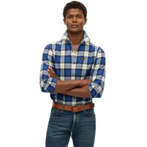 Superdry Vintage Lumberjack Long Sleeve Shirt Rodrick Check Blue S Men Superdry Vintage Lumberjack Long Sleeve Shirt Rodrick Check Blue S Men