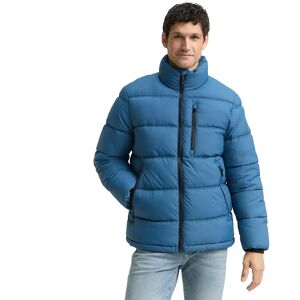 Tom Tailor 1046974 Sporty Puffer Padded Jacket Real Teal Blue M Men Tom Tailor 1046974 Sporty Puffer Padded Jacket Real Teal Blue M Men