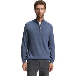 Tom Tailor 1047569 Basic Knit Troyer Sweater Vintage Indigo Blue Melange 3XL Men Tom Tailor 1047569 Basic Knit Troyer Sweater Vintage Indigo Blue Melange 3XL Men