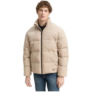 Tom Tailor 1046916 Padded Jacket Cashew Beige S Men Tom Tailor 1046916 Padded Jacket Cashew Beige S Men