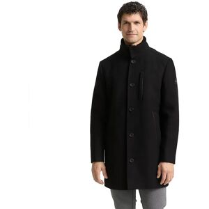Tom Tailor 1046983 Wool Coat Black 3XL Men Tom Tailor 1046983 Wool Coat Black 3XL Men