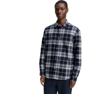 Tom Tailor 1047348 Shirt Navy Check L Men Tom Tailor 1047348 Shirt Navy Check L Men