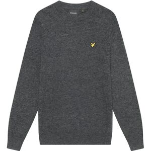 Lyle & Scott Kn2114vc Sweater Charcoal Marl XL Men Lyle & Scott Kn2114vc Sweater Charcoal Marl XL Men