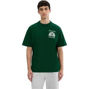 Ellesse Club Di Corsa Short Sleeve T-shirt Dark Green S Men Ellesse Club Di Corsa Short Sleeve T-shirt Dark Green S Men