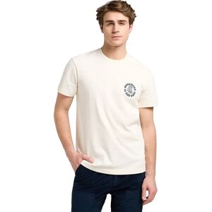 Graphic Short Sleeve T-shirt Ecru L Men Graphic Short Sleeve T-shirt Ecru L Men