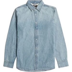 G-star Clean Long Sleeve Shirt Sun Faded Pacific Blue 2XL Men G-star Clean Long Sleeve Shirt Sun Faded Pacific Blue 2XL Men