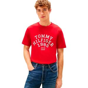 Tommy Hilfiger Arch Short Sleeve T-shirt Medium Red 2XL Men Tommy Hilfiger Arch Short Sleeve T-shirt Medium Red 2XL Men