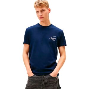 Tommy Jeans Dm0dm22320 Short Sleeve T-shirt Dark Night Navy XL Men Tommy Jeans Dm0dm22320 Short Sleeve T-shirt Dark Night Navy XL Men