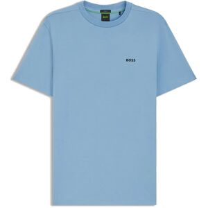 Boss 50506373 Short Sleeve T-shirt Open Blue L Men Boss 50506373 Short Sleeve T-shirt Open Blue L Men