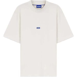 Hugo Boss Nieros 01 Blue Short Sleeve T-shirt Open White M Men Hugo Boss Nieros 01 Blue Short Sleeve T-shirt Open White M Men