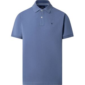 Hackett Hm5600093 Slim Fit Short Sleeve Polo Eton Blue M Men Hackett Hm5600093 Slim Fit Short Sleeve Polo Eton Blue M Men