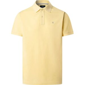 Hackett Hm5600093 Slim Fit Short Sleeve Polo Pastel Yellow 2XL Men Hackett Hm5600093 Slim Fit Short Sleeve Polo Pastel Yellow 2XL Men