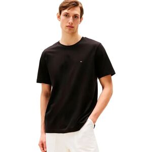Tommy Hilfiger Essential Reg Fit Solid Short Sleeve T-shirt Black 2XL Men Tommy Hilfiger Essential Reg Fit Solid Short Sleeve T-shirt Black 2XL Men