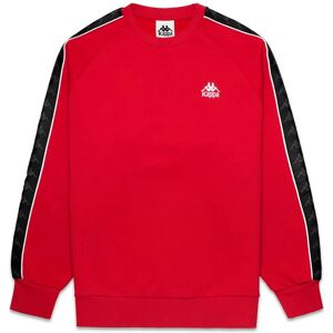 Kappa 222 Banda Vomis 3 Sweatshirt Red Racing / Black / White L Men Kappa 222 Banda Vomis 3 Sweatshirt Red Racing / Black / White L Men