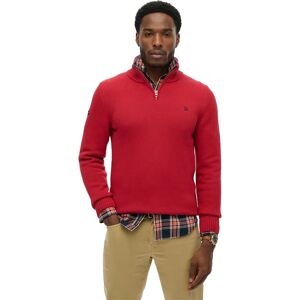 Superdry M6110706a Half Zip Sweater Expedition Red XL Men Superdry M6110706a Half Zip Sweater Expedition Red XL Men