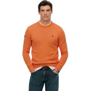 Superdry Preppy Cotton Sweater Washed Tangerine M Men Superdry Preppy Cotton Sweater Washed Tangerine M Men