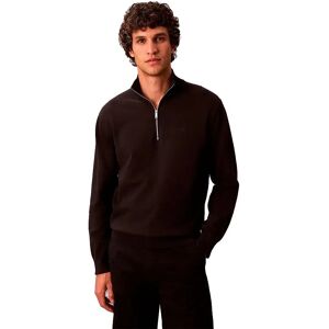 Calvin Klein Lv040bm356 Half Zip Sweater Black S male Calvin Klein Lv040bm356 Half Zip Sweater Black S male