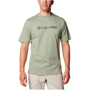 Columbia Csc Basic Logo Short Sleeve T-shirt Green L male Columbia Csc Basic Logo Short Sleeve T-shirt Green L male