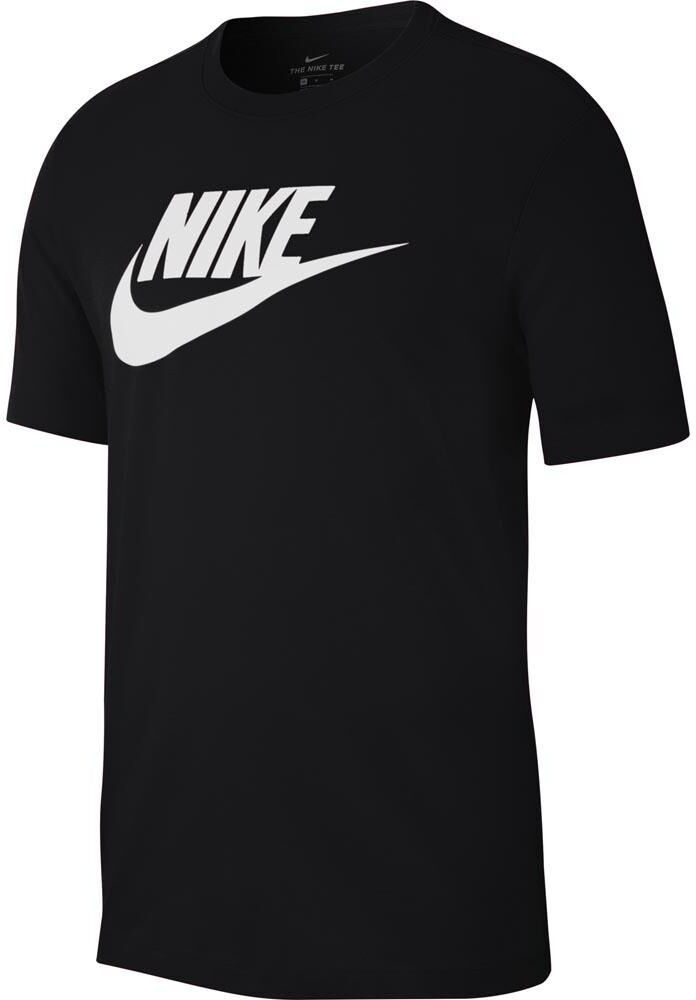 Nike Sportswear Icon Futura Short Sleeve T-shirt Black / White L Men