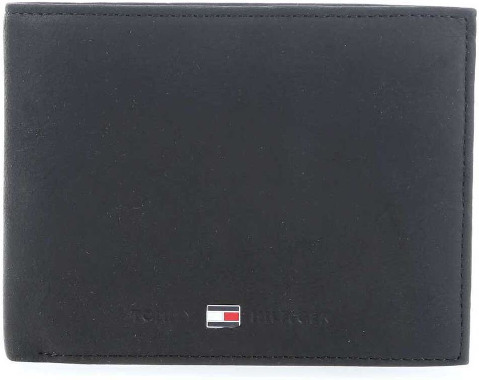 Tommy Hilfiger Johnson Flap And Coin Pocket Wallet Black One Size Men
