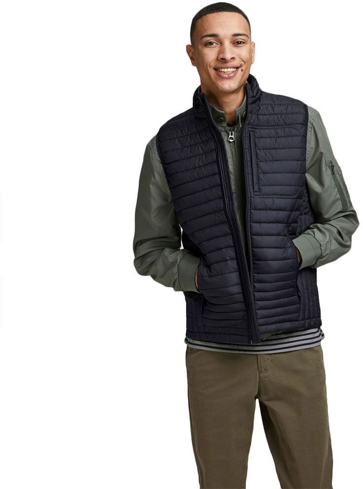 Jack & Jones Bla Streak Lightweight Vest Dark Navy S Men