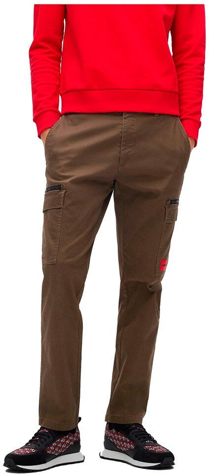 Hugo Boss Glian224w 10229581 01 Cargo Pants Dark Green 46 Men