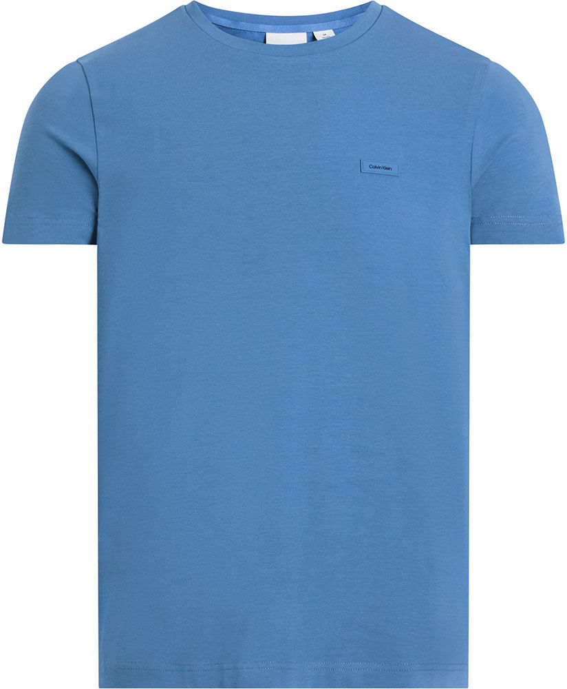 Calvin Klein Stretch Slim Fit Short Sleeve T-shirt 2 Units Dutch Blue S Men