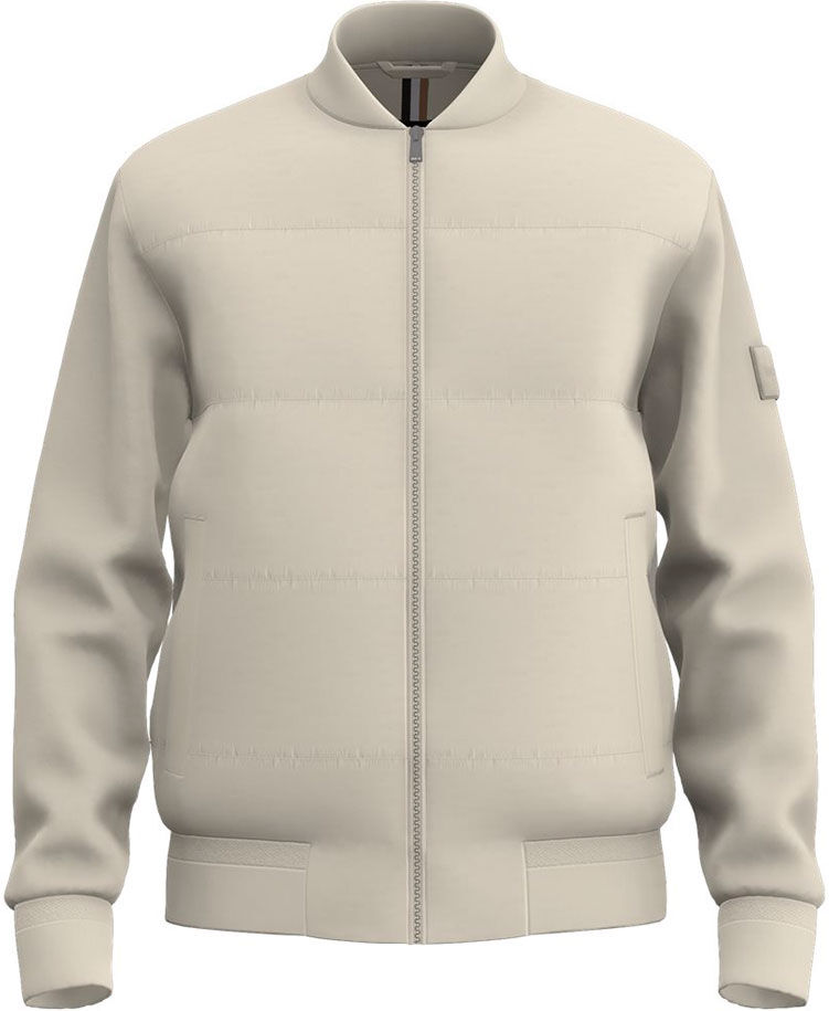 Boss Skiles 100 10269637 Sweatshirt Open White 2XL Men