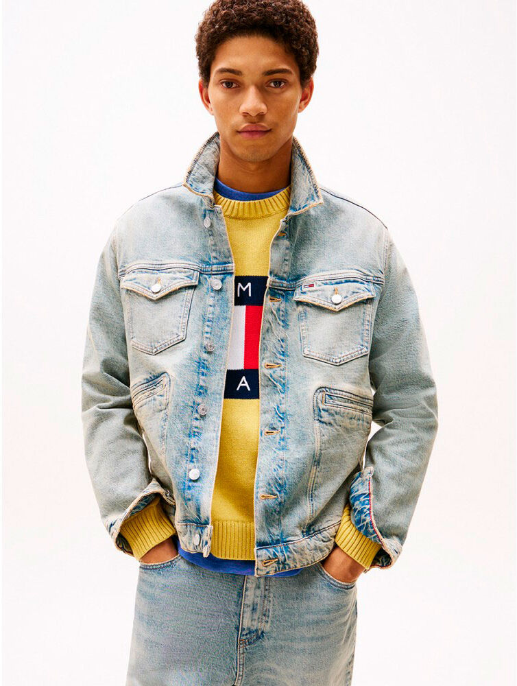 Tommy Hilfiger Dm0dm21051 Denim Jacket Denim S Men