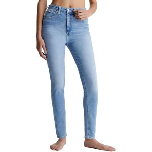 Calvin Klein Jeans Super Skinny Ankle Fit High Waist Jeans Denim Light 33 Women