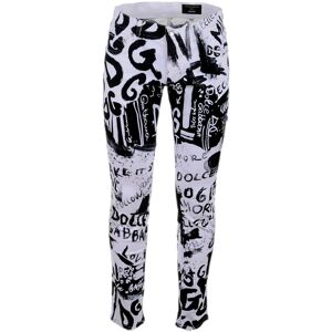 Dolce & Gabbana 745138 Pants White 48 Women