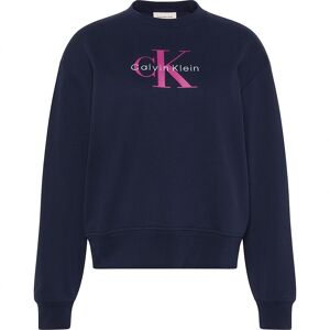 Calvin Klein Jeans Essentials Monogram French Terry Sweatshirt Dark Sapphire L Women