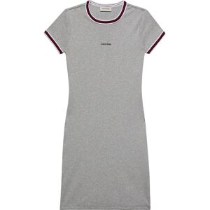 Calvin Klein Jeans Lv047d202g Short Sleeve Dress History Heather Grey XS Women