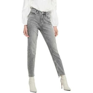 Only Emily Life High Waist Straight Raw Crop Ankle Nas028 Jeans Grey Denim 28 Women Only Emily Life High Waist Straight Raw Crop Ankle Nas028 Jeans Grey Denim 28 Women