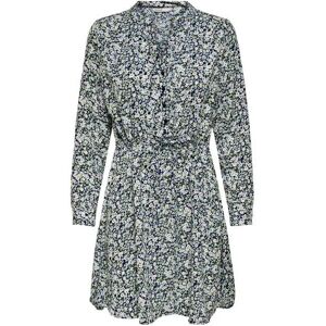 Only Cory Tunic Short Dress Night Sky / Aop Abigale Flower XS Women Only Cory Tunic Short Dress Night Sky / Aop Abigale Flower XS Women