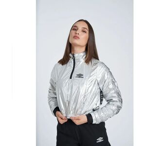 Umbro Reflective Tech Jacket Silver / Black L Women Umbro Reflective Tech Jacket Silver / Black L Women
