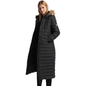 Superdry Super Long Line Fuji Jacket Black XS Women Superdry Super Long Line Fuji Jacket Black XS Women